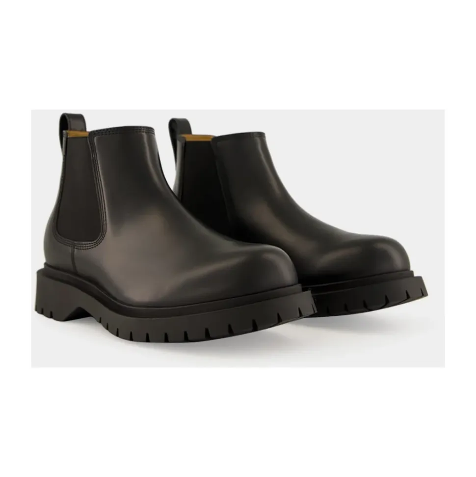 Chelsea Boots i lær