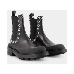 Chelsea Boots med Eyelet-detalj