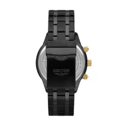 Chronograph 670 Svart Skive Armbåndsur