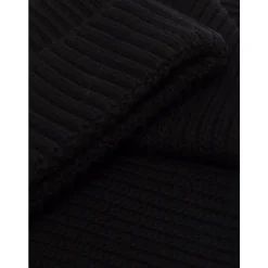 Chunky Ribbed Logo Sweater