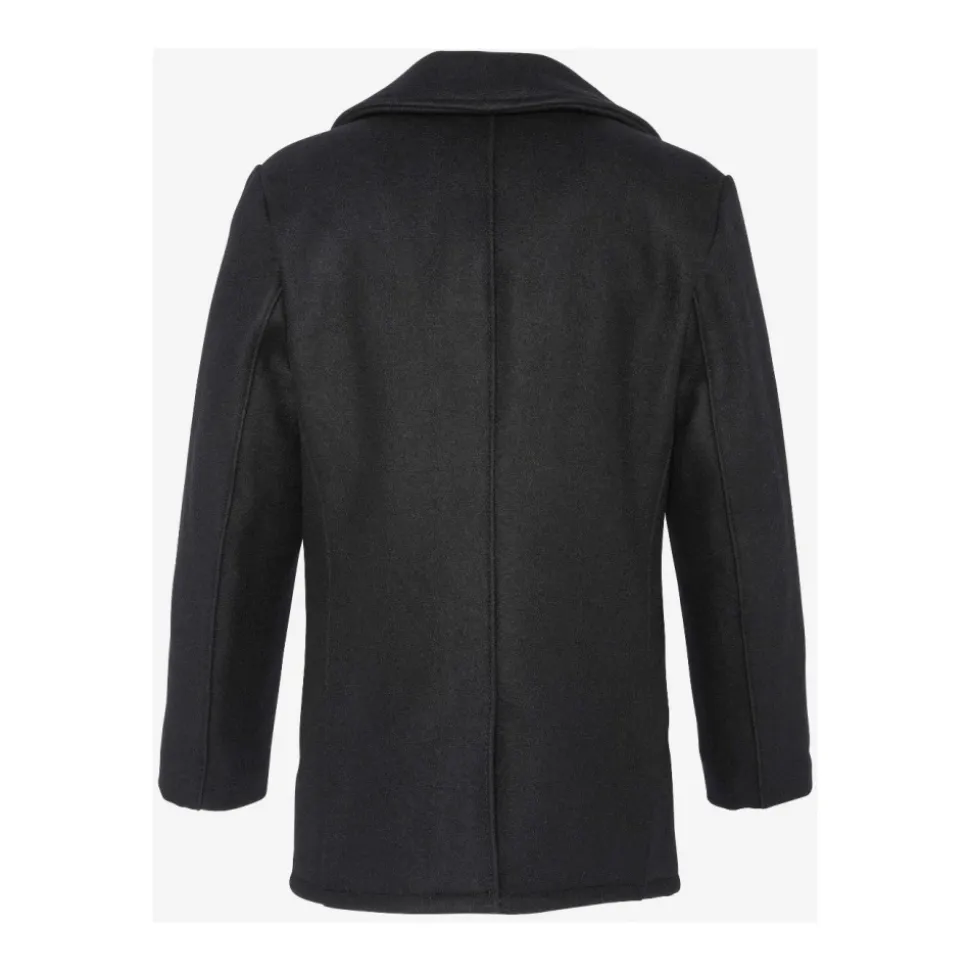 Classic Melton Wool Pea Coat