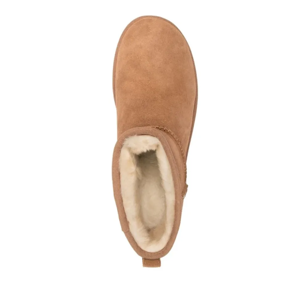 Classic Ultra Mini Boots Chestnut