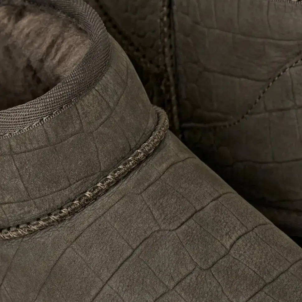 Classic Ultra Mini Embossed Boot