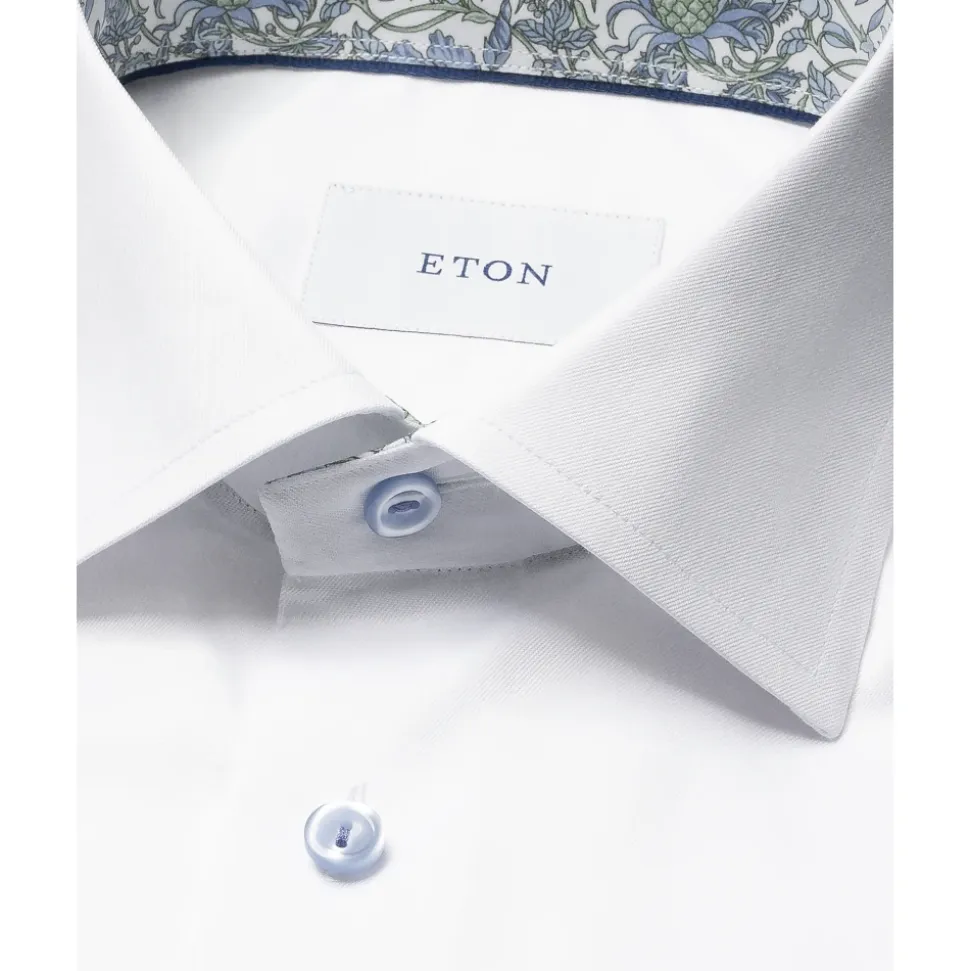 Contemporary Floral Effect Signature Twill Shirt