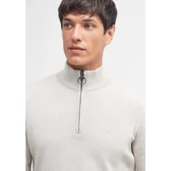 Cotton Half-Zip Jumper