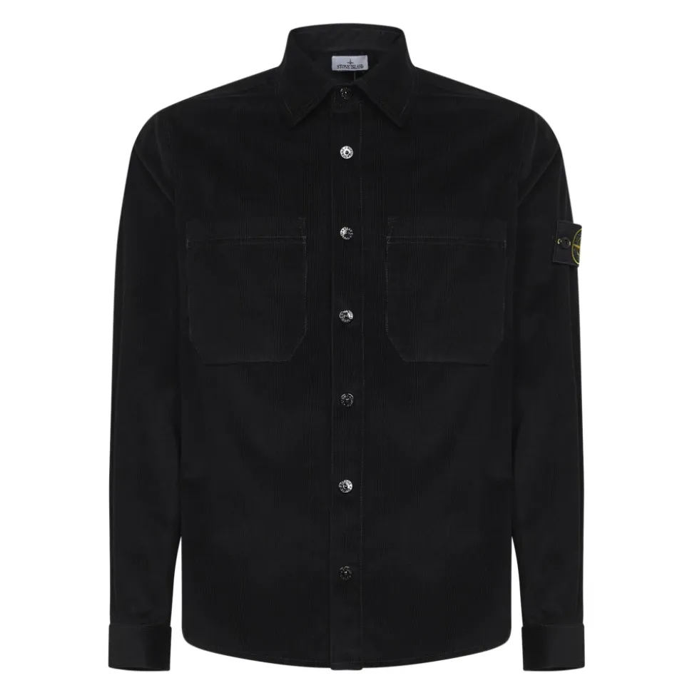 1200040 Cotton Micro-Corduroy Overshirt