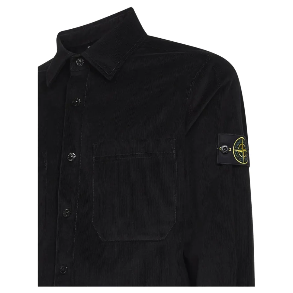 1200040 Cotton Micro-Corduroy Overshirt