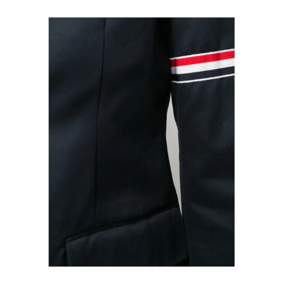 Cotton Twill Grosgrain Armband Sport Coat