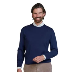 Crew Neck Patch Sweater