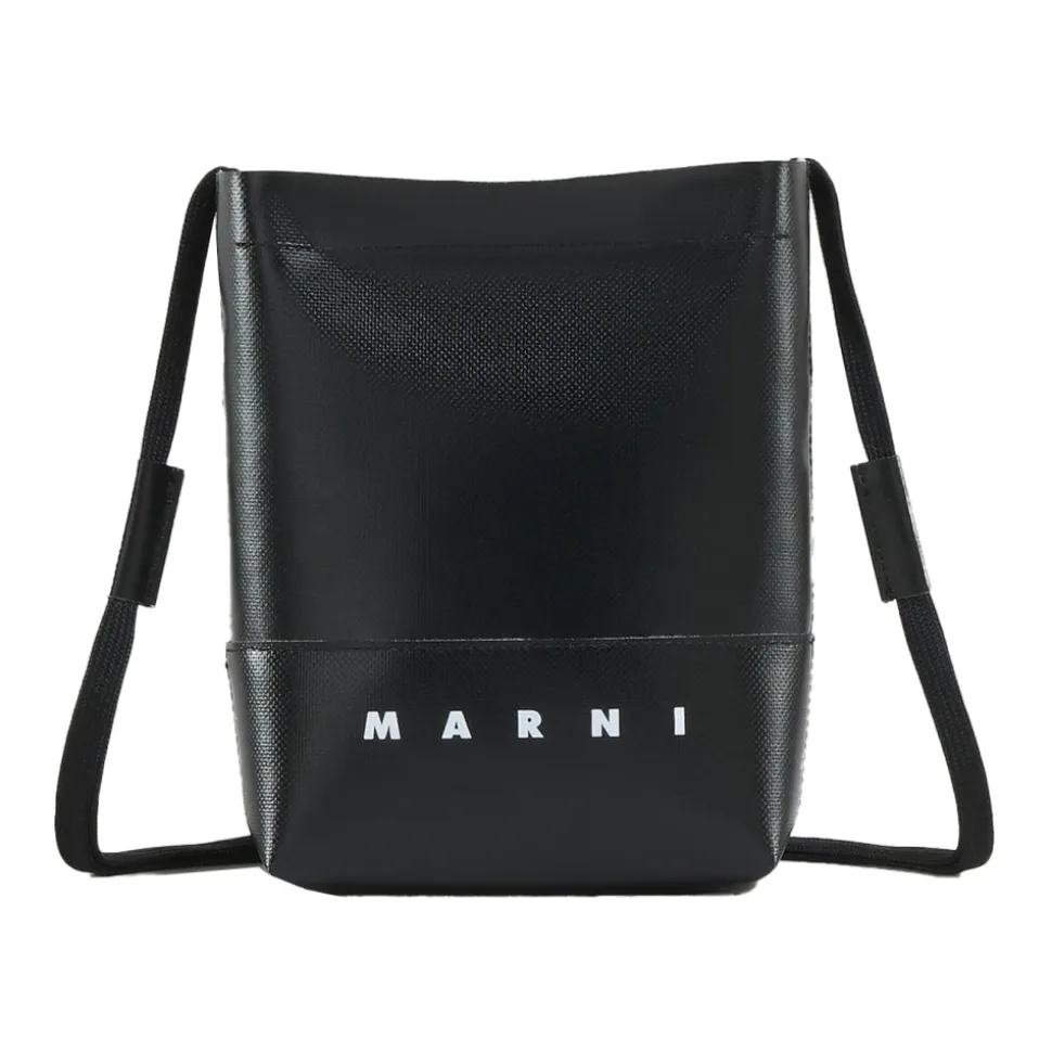 Crossbody-veske med skolissestropp