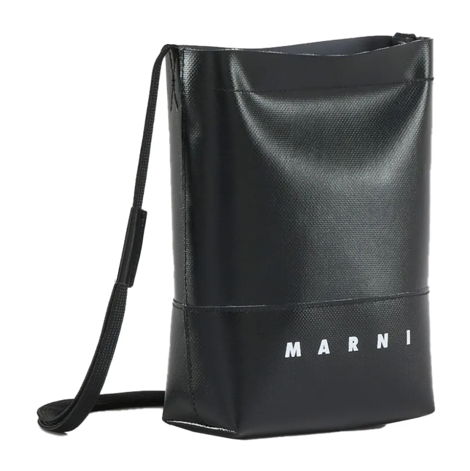 Crossbody-veske med skolissestropp