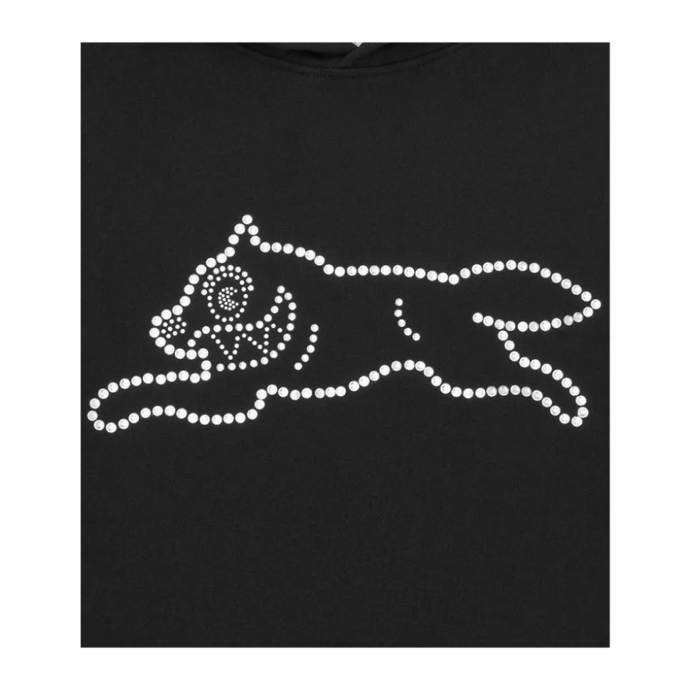 Crystal Running Dog Popover Hoodie