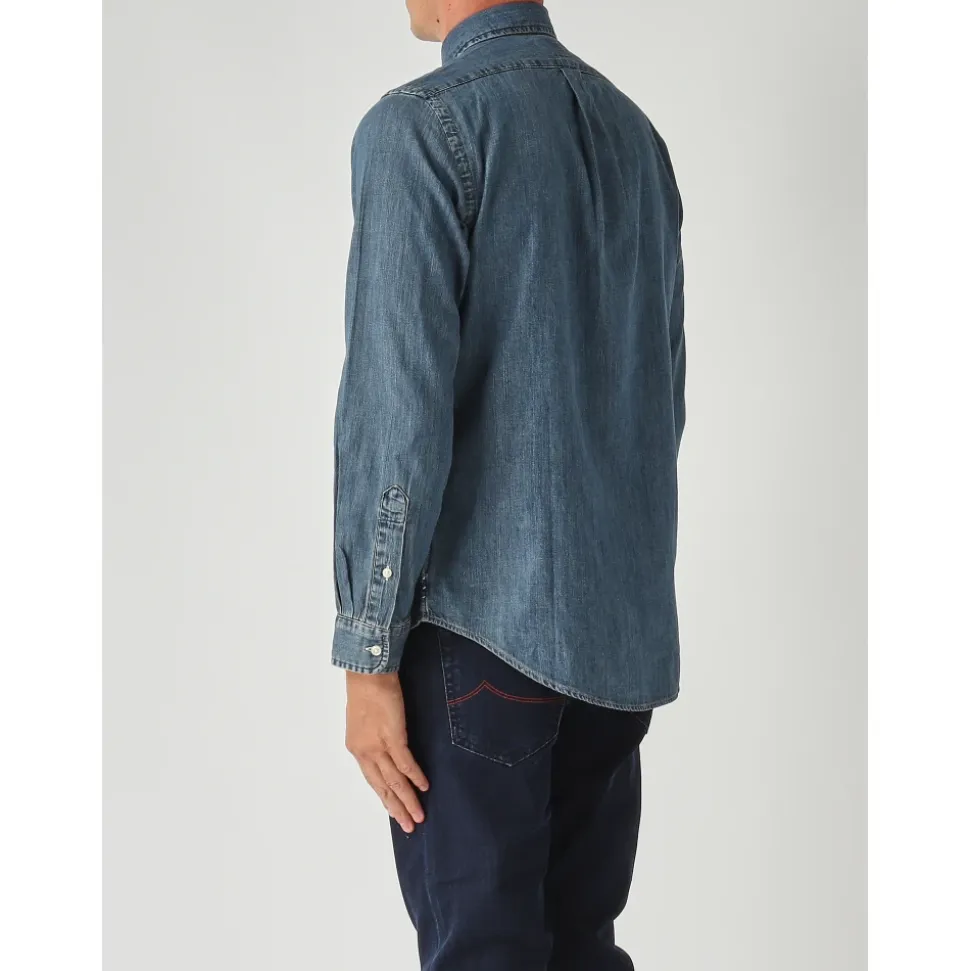 Custom Fit Denim Shirt