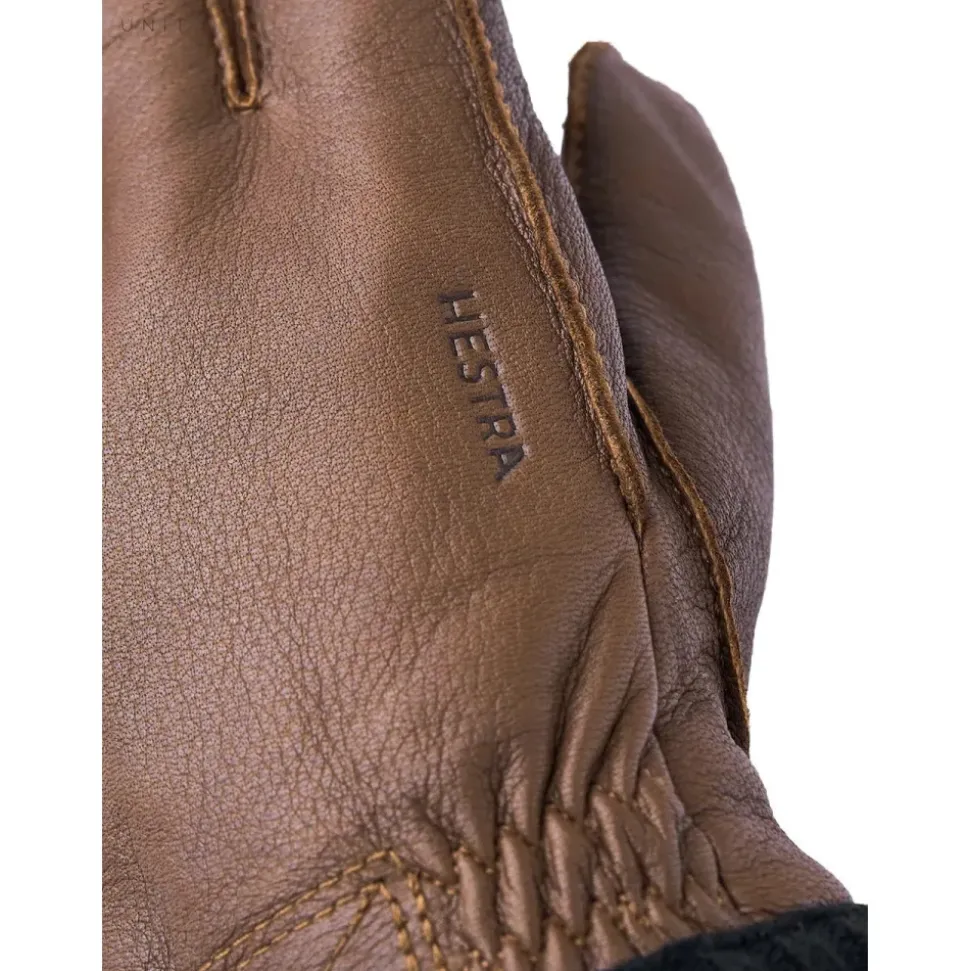 Deerskin Primaloft Rib Hanske, Brun