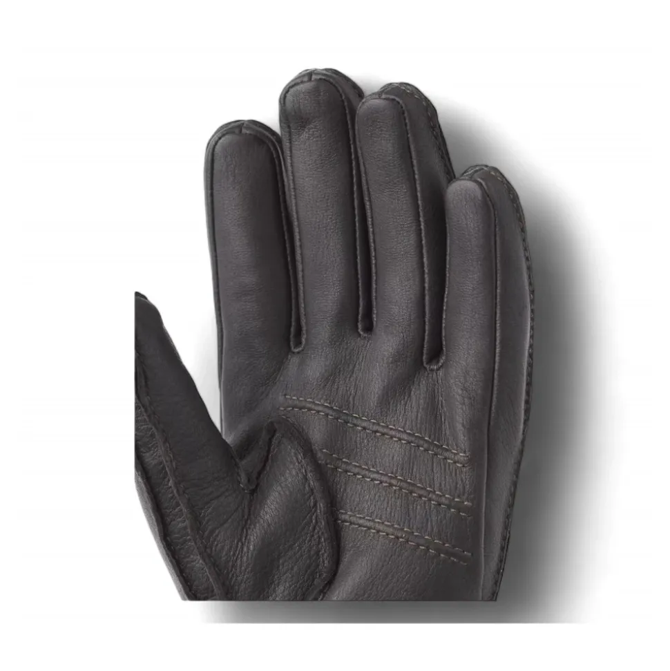 Deerskin Primaloft Rib Hansker, Mørkebrun