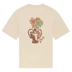 D Hibiscus Brodée T-shirt