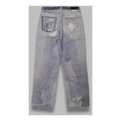 Digital Denim Print Jeans
