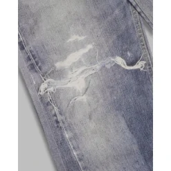 Digital Denim Print Jeans