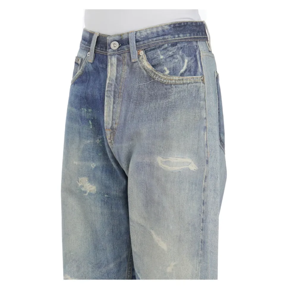 Digital Print Jeans Third Cut