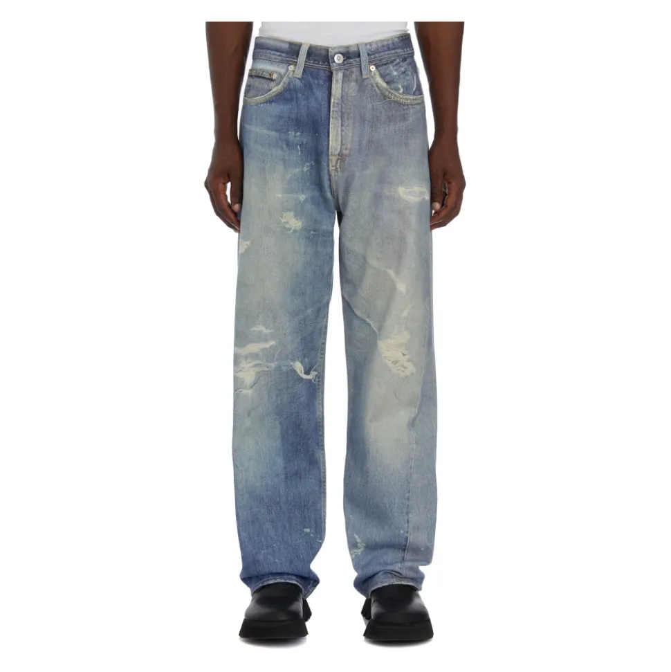 Digital Print Jeans Third Cut