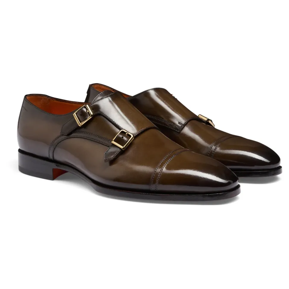 Dobbel Monk Strap Sko