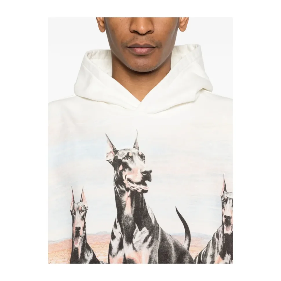 Dog Print Hoodie