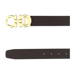 Double Gancini Belt