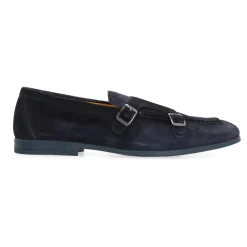 Duke Suede Monk-strap Sko