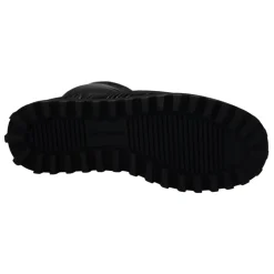 Elegant Mid-Calf Støvler i Svart Polyester