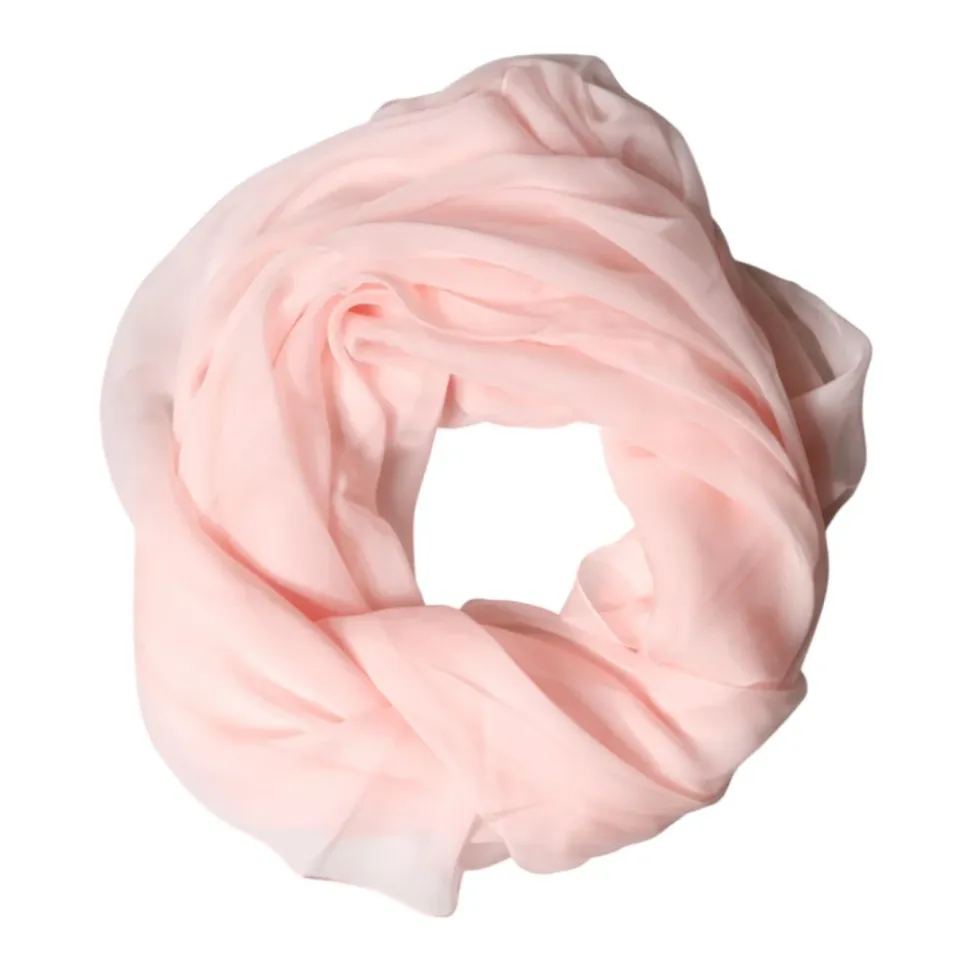 Elegant Silke Hals Wrap Sjal Skjerf