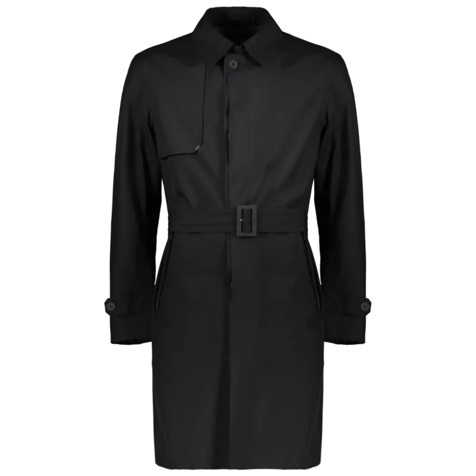 Elegant Trenchcoat med justerbart belte