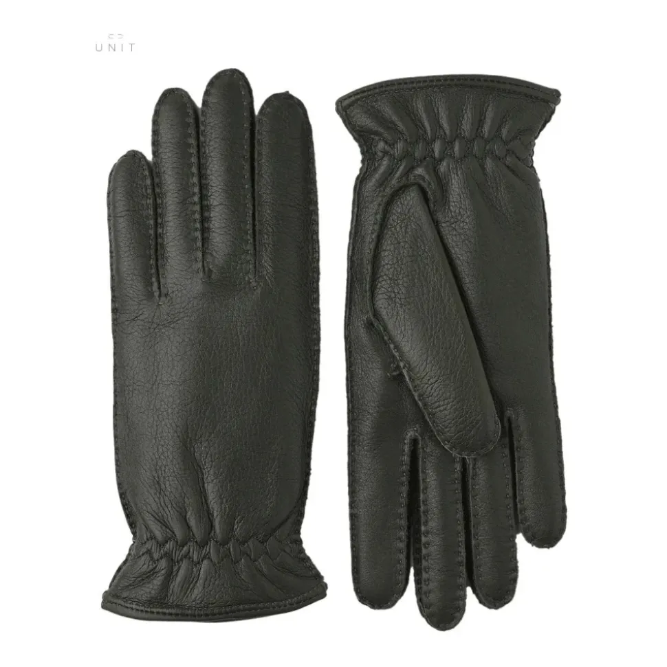 Elghudshansker med kasjmirfôr