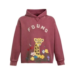 Embroidered Wildlife Hoodie