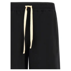Fleece Bomulls Bermuda Shorts