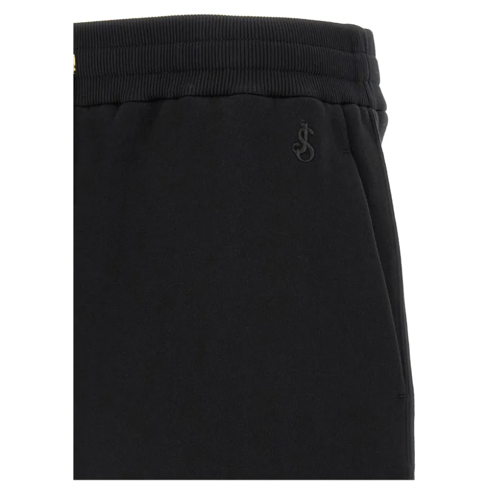 Fleece Bomulls Bermuda Shorts