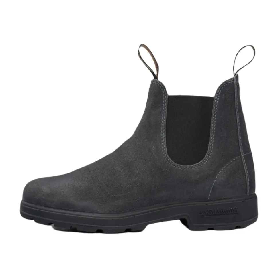 Foret Rustic Sorte Chelsea Boots med fôr