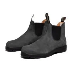 Foret Rustic Sorte Chelsea Boots med fôr