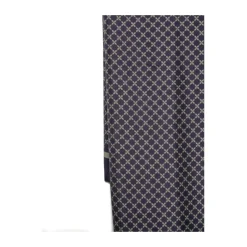 Foulard Geometric-Print Scarf