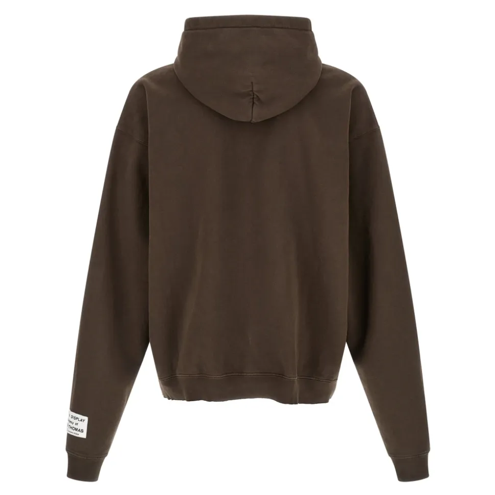 French Logo Painted Hoodie
