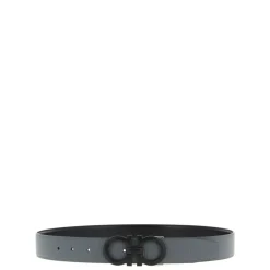 Gancini Reversibelt Hammered Lærbelte