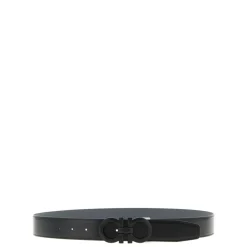Gancini Reversibelt Hammered Lærbelte