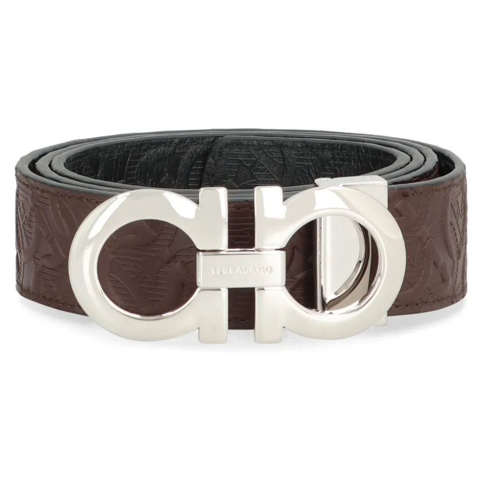 Gancini Reversibelt Skinnbelte