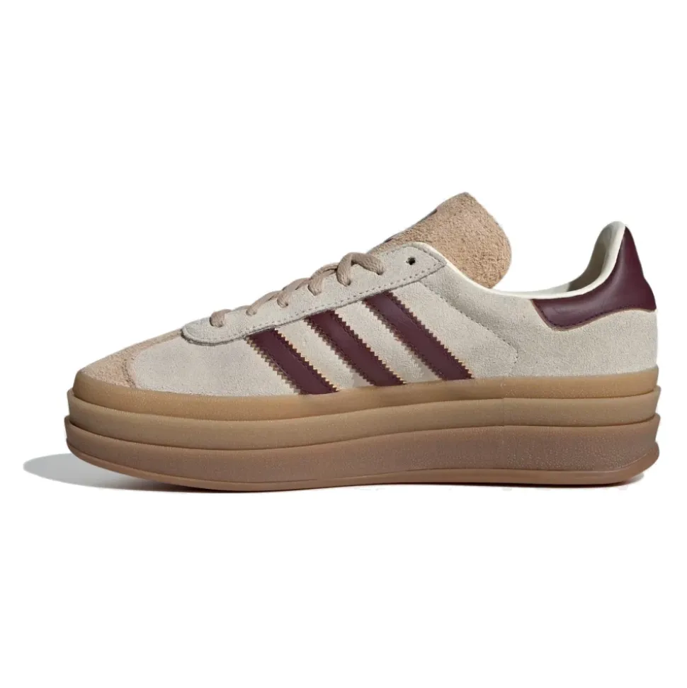 Gazelle Bold Cream White Sneakers