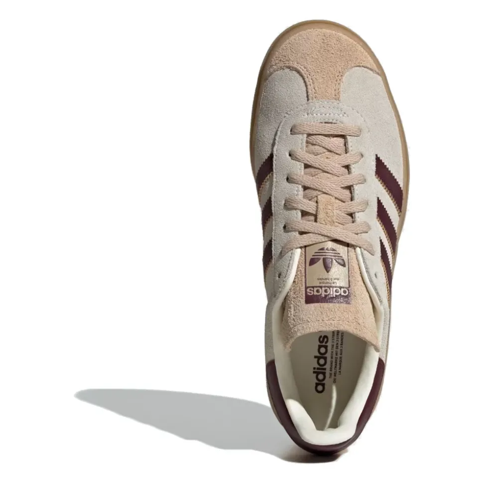 Gazelle Bold Cream White Sneakers
