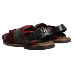 Gazelle Hår Lær Sandaler Sko