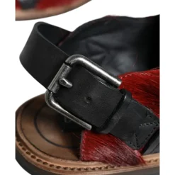 Gazelle Hår Lær Sandaler Sko