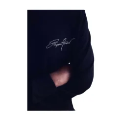 Genser i ren ny ull med jacquardlogo