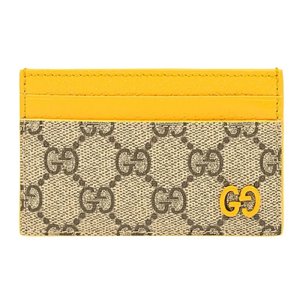 GG Emblem Card Case with Wrist Strap