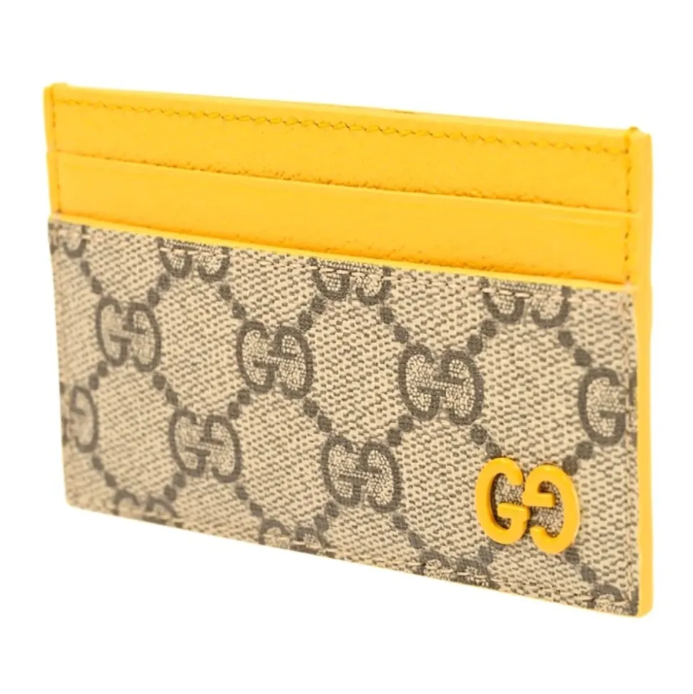 GG Emblem Card Case with Wrist Strap