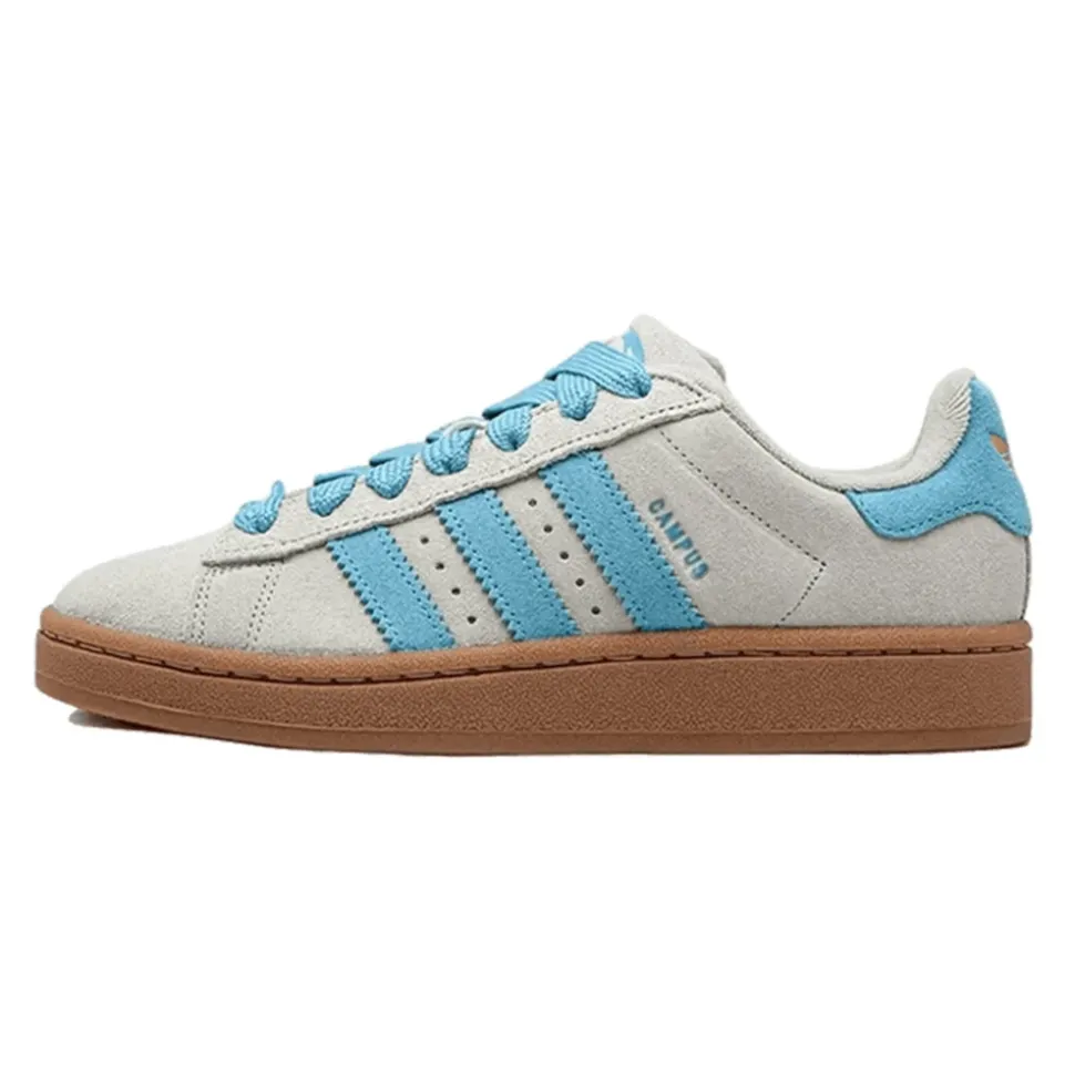 Grå Blå Preloved Campus Sneakers